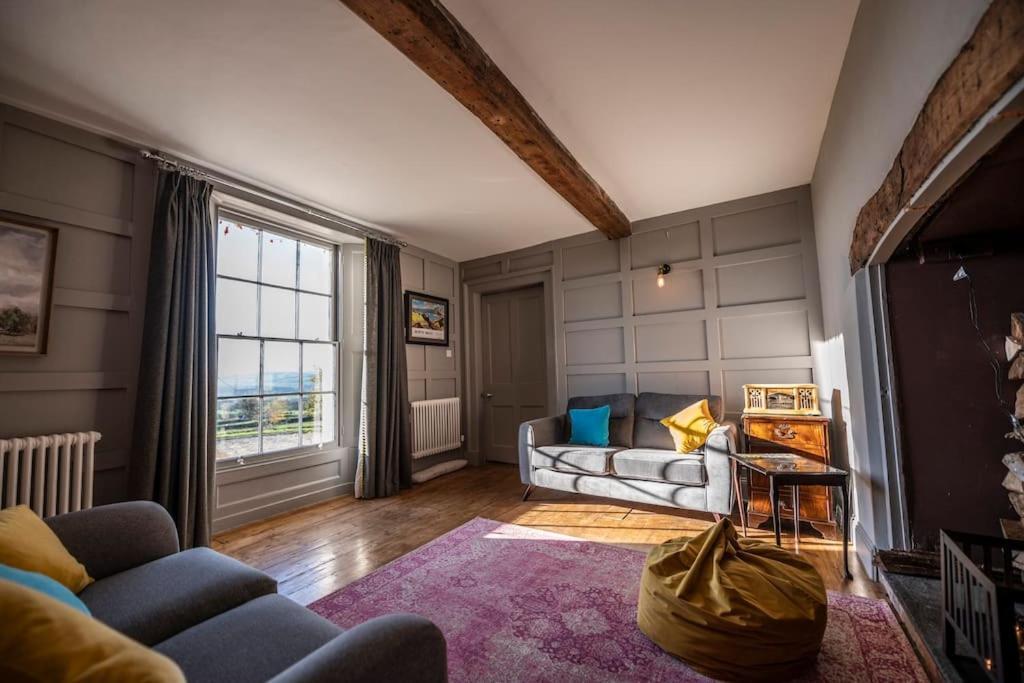 Georgian Country House -Panoramic Views -Sleeps 12 Ruthin Zewnętrze zdjęcie